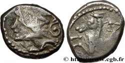 GALLIA - ALLOBROGES (Area of the Dauphiny) Denier à l’hippocampe, tête à gauche