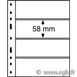 10 pages OPTIMA Billets 4C (180 x 58 mm) LEUCHTTURM
