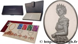 GROSSBRITANNIEN - ELIZABETH II. Enveloppe “Timbre médaille”, Jubilé du couronnement
