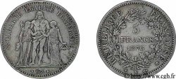 5 francs Hercule 1876 Bordeaux F.334/18