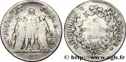 5 francs Union et Force, Union serré, avec glands intérieurs et gland extérieur 1800 Bayonne F.288/142