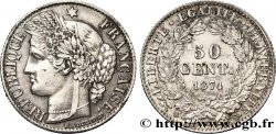 50 centimes Cérès, IIIe République 1874 Paris F.189/7
