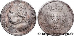 5 francs Louis XVIII, buste habillé 1815 La Rochelle F.308/19