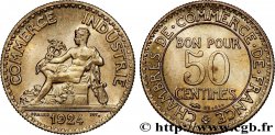 50 centimes Chambres de Commerce 1924 Paris F.191/6