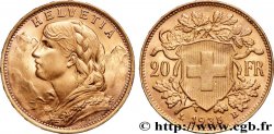 ORO, PALLADIO E PLATINO: INVESTIMENTI 20 Francs Vreneli 1935 Berne