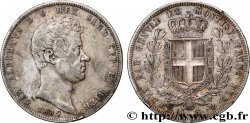 ITALIA - REGNO DE SARDINIA 5 Lire Charles Albert 1832 Gênes
