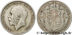 REGNO UNITO 1/2 Crown Georges V 1920 Londres