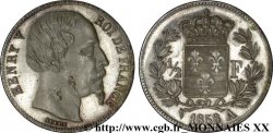 1/2 franc, buste âgé 1858 Paris VG.2730