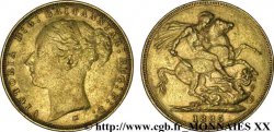 AUSTRALIE - VICTORIA Souverain tête jeune, (sovereign) 1885 Melbourne