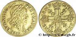 LOUIS XIII LE JUSTE Demi-louis d or aux huit L (effigie de Jean Warin) 1642 Paris, Monnaie du Louvre