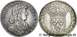 LOUIS XIV LE GRAND OU LE ROI SOLEIL Écu à la cravate, 1er type, 4e buste de Bayonne 1681 Bayonne