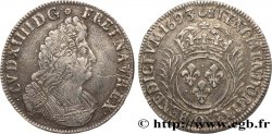 LOUIS XIV LE GRAND OU LE ROI SOLEIL Demi-écu aux palmes 1693 Riom