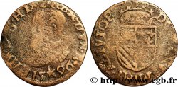 PAYS-BAS ESPAGNOLS - COMTÉ D ARTOIS - PHILIPPE II D ESPAGNE Maille 1596 Maastricht