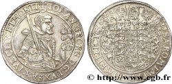 GERMANY - SAXONY 1 Thaler Duché de Saxe, Jean-Georges Ier en armure / écu aux heaumes 1624