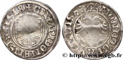 SAINT-EMPIRE ROMAIN GERMANIQUE - MAXIMILIEN Ier - KAMPTEN Demi-batzen 1518 Kampten