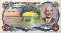10 Kwacha MALAWI  1984 P.16f q.BB