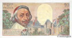 10 Nouveaux Francs RICHELIEU FRANCE  1961 F.57.14 VF-