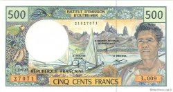 500 Francs FRENCH PACIFIC TERRITORIES  1992 P.01d ST