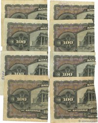 100 Drachmes = 50 Drachmes Lot GRECIA  1922 P.061 MB a BB