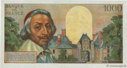 1000 Francs RICHELIEU FRANCIA  1956 F.42.19 FDC