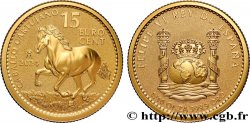OR, PALLADIUM ET PLATINE INVESTISSEMENT 1/10 Oz - 15 Euro Cent CHEVAL 2024 Madrid