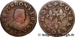 PRINCIPAUTY OF CHATEAU-REGNAULT - FRANCOIS OF BOURBON-CONTI Double tournois, type 18