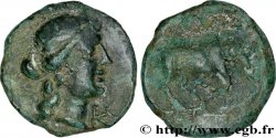 MASSALIA - MARSEILLES Bronze au taureau (hémiobole ?)