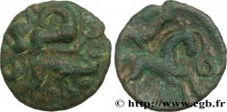 GALLIA BELGICA - AMBIANI (Area of Amiens) Bronze aux animaux affrontés