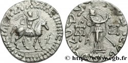 SCYTHIA - INDO-SCYTHIAN KINGDOM - AZES Tétradrachme bilingue