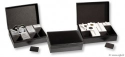 Coffret façon cuir pour étuis HB ou capsules Quadrum LEUCHTTURM