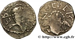 MEROVINGIAN COINS - indeterminate MINT Denier à la tête diadémée