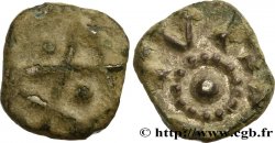 MEROVINGIAN COINS - TOURAINE - indeterminate MINT Denier au pentalpha