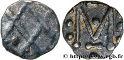 MEROVINGIAN COINAGE - MARSEILLES (MASSILIA) Denier au M
