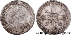 LOUIS XIV LE GRAND OU LE ROI SOLEIL Demi-écu aux huit L, 2e type 1705 Tours