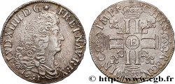 LOUIS XIV LE GRAND OU LE ROI SOLEIL Demi-écu aux huit L, 1er type 1691 Tours
